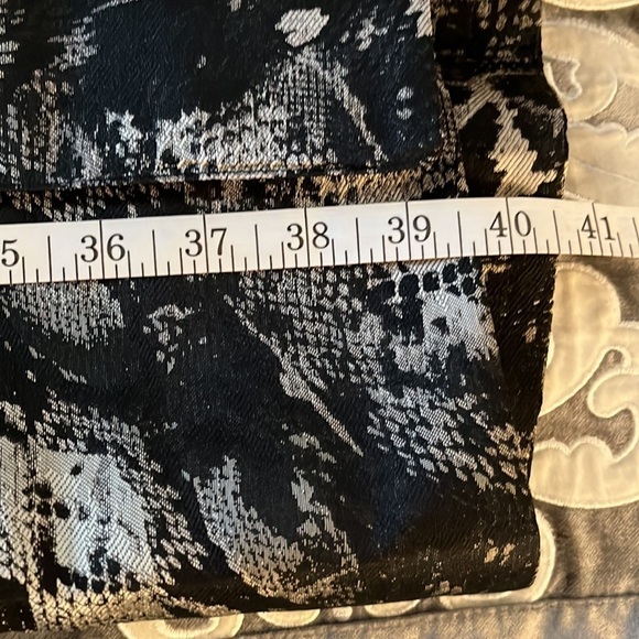 Zac Posen Python-Print Short Sleeve Dress - Picture 15 of 16